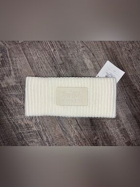 Coach Cable Knit Winter Headband